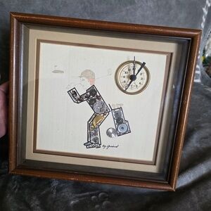 Vintage Original Watch Art By Girard Made of Watch Parts